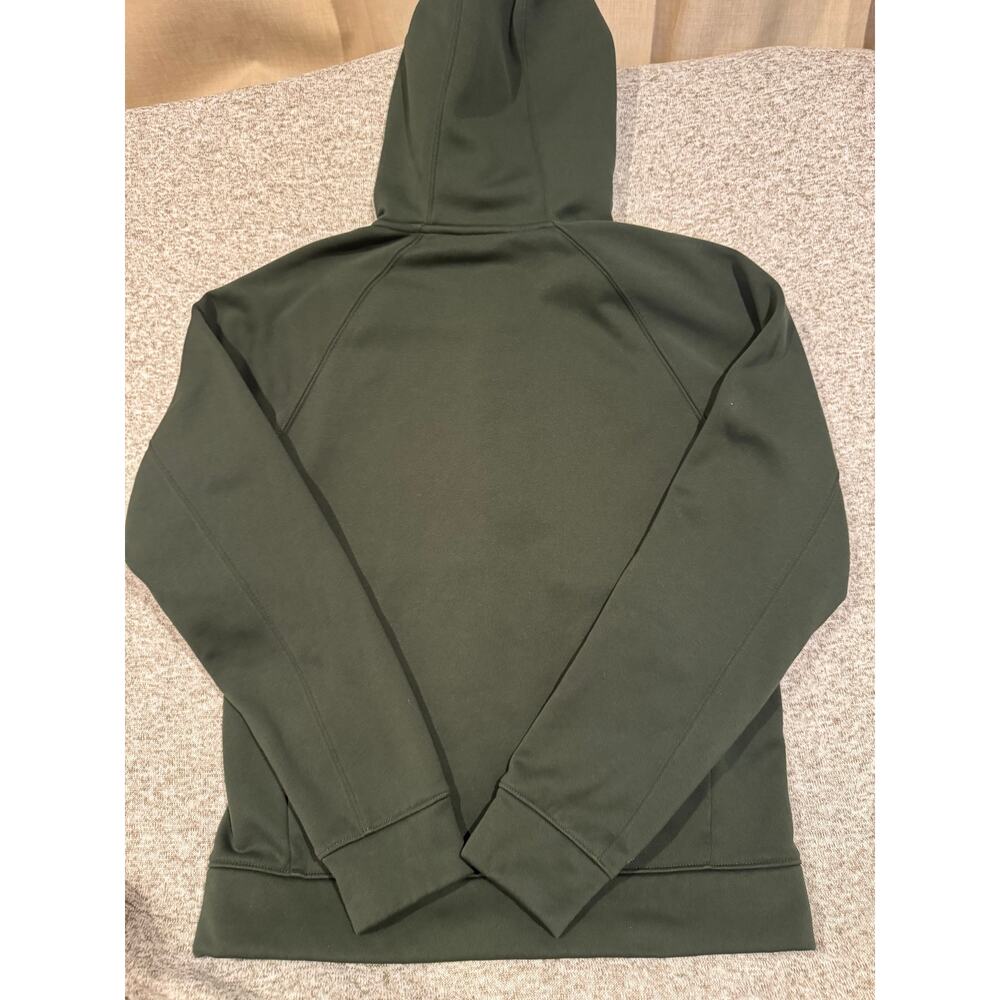 Northface zipper hoodie, green
Men's size small